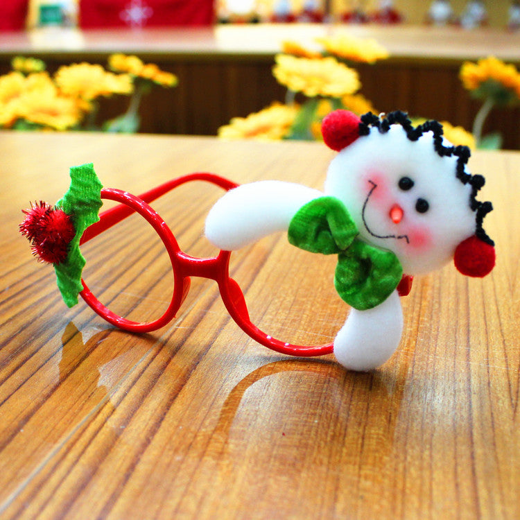 Christmas Santa Glasses Frame