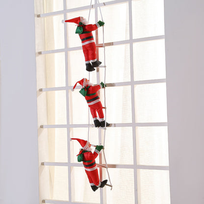 Christmas Ornaments - Santa Claus Ladder