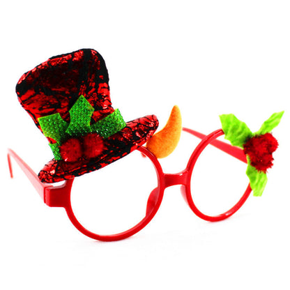 Christmas Santa Glasses Frame