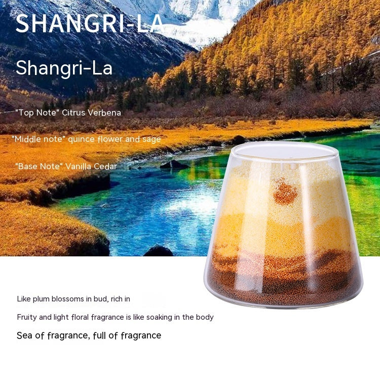 Sand-Painted Romantic Healing Aromatherapy Soybean Candles - Various Scents