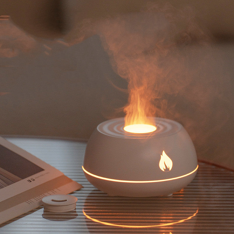 Flame Aromatherapy USB Diffuser 7 Colors 130ML