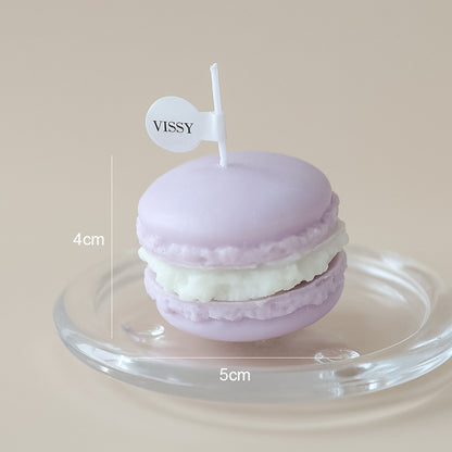 Macaron Scented Candles - Various Colors