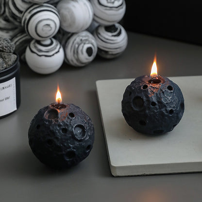Moon Shaped Candles
