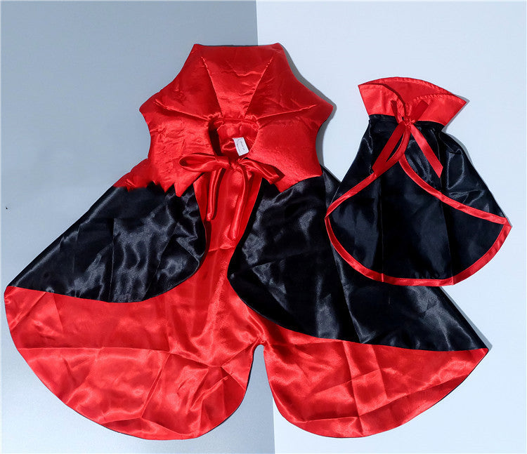 Halloween Pet Cape Costume - Vampire King