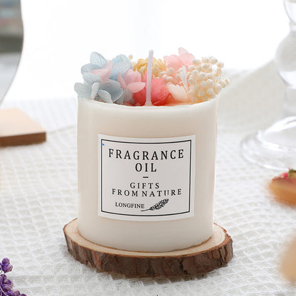 Dried Flower Romantic Candles - Various Scents