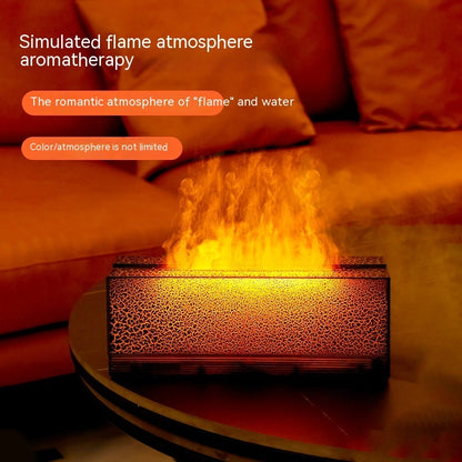 Colorful Faux Flame Aroma Diffuser