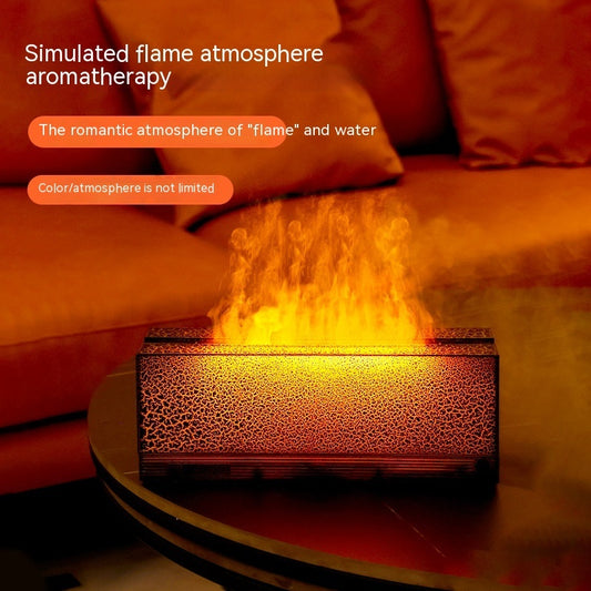 Colorful Faux Flame Aroma Diffuser