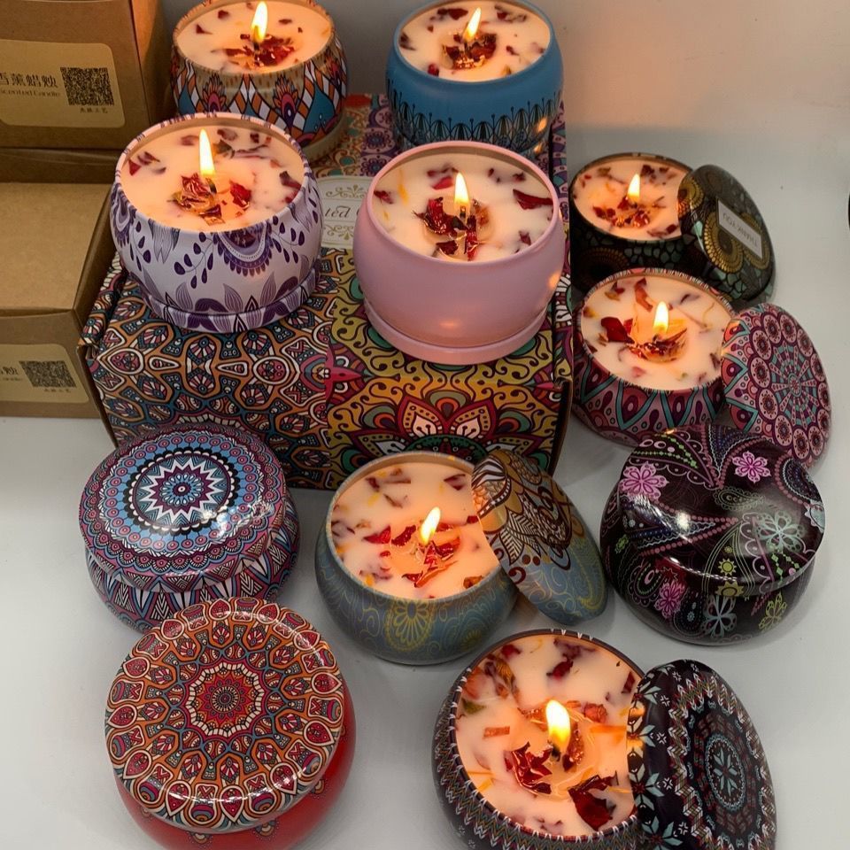 Dried Flower Fragrance Candle Flower Fragrance
