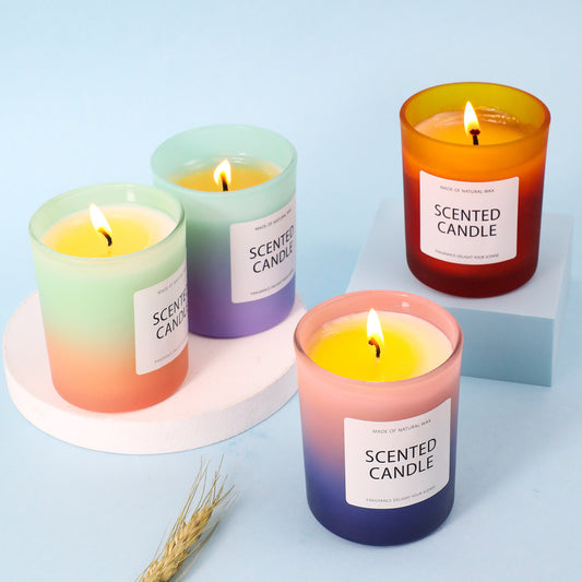 Smokeless Romantic Aromatherapy Candle - Gradient Cup - Various Scents