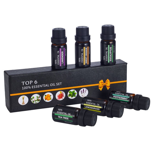 Aromatherapy Essential Oil Set - Aroma Diffuser Combination