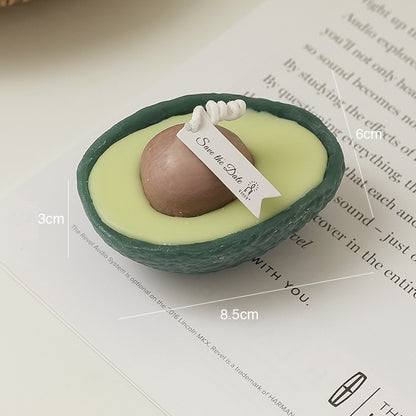Handmade Avocado Candle