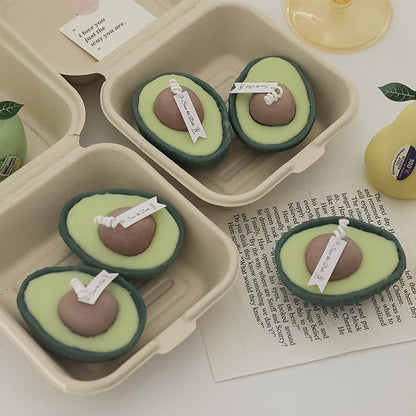 Handmade Avocado Candle