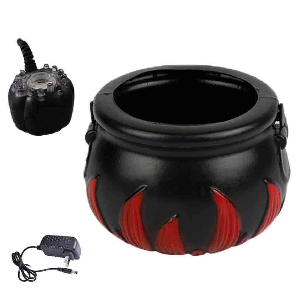 Pumpkin Bucket for Halloween - Color Changing with Smoke & Lights