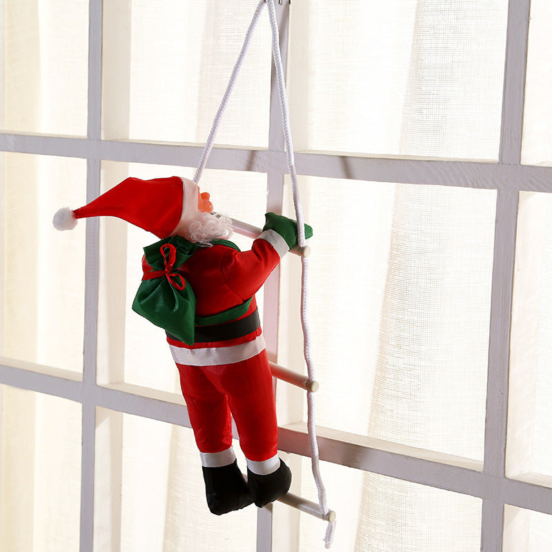 Christmas Ornaments - Santa Claus Ladder