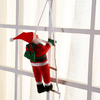 Christmas Ornaments - Santa Claus Ladder