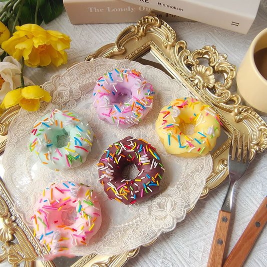 Doughnut Incense Candles - Various Scents