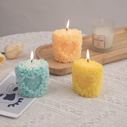 Flower Cluster Aromatherapy Candle - Various Scents