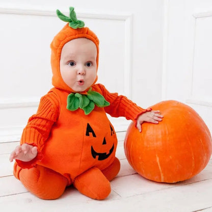 Halloween Baby Costume - Pumpkin Jumpsuit