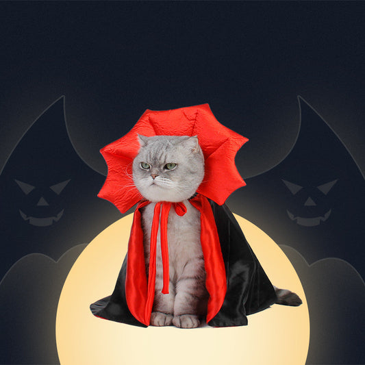 Halloween Pet Cape Costume - Vampire King