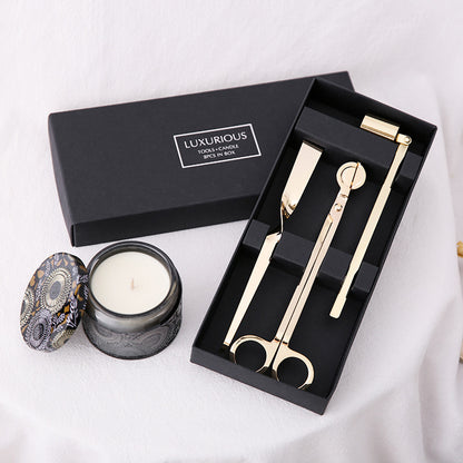Aromatherapy Candle Tool Set Stainless Steel Four-Piece Candle Accessories