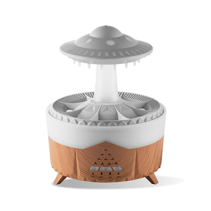 UFO Waterdrop Flame Aroma Diffuser
