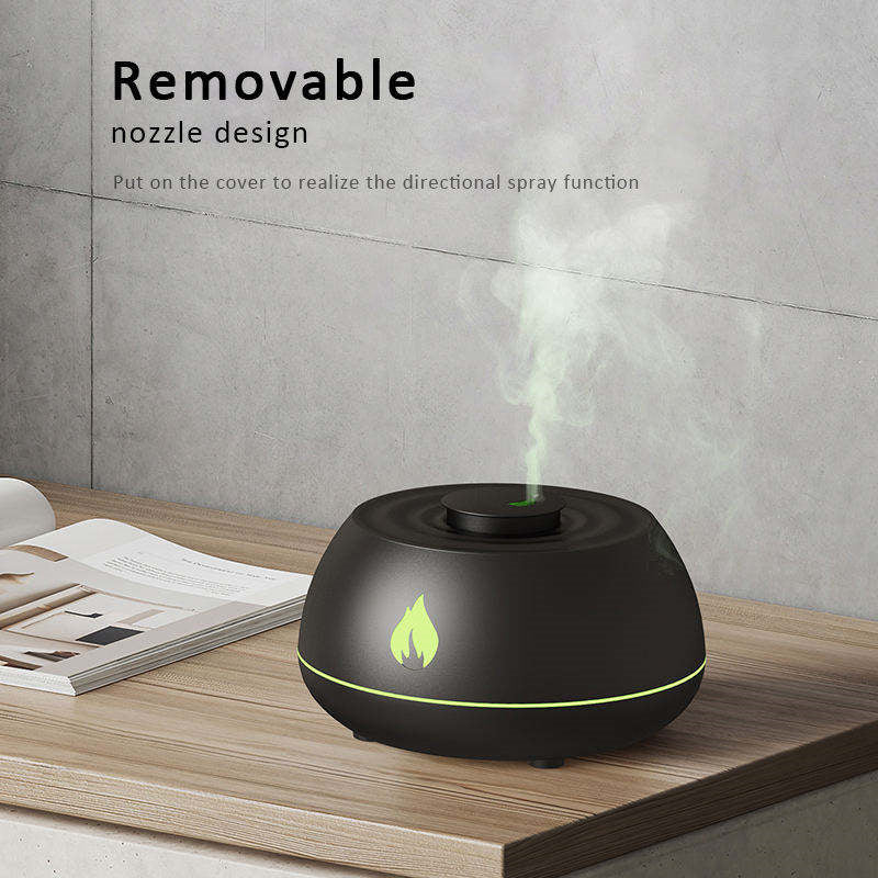Flame Aromatherapy USB Diffuser 7 Colors 130ML