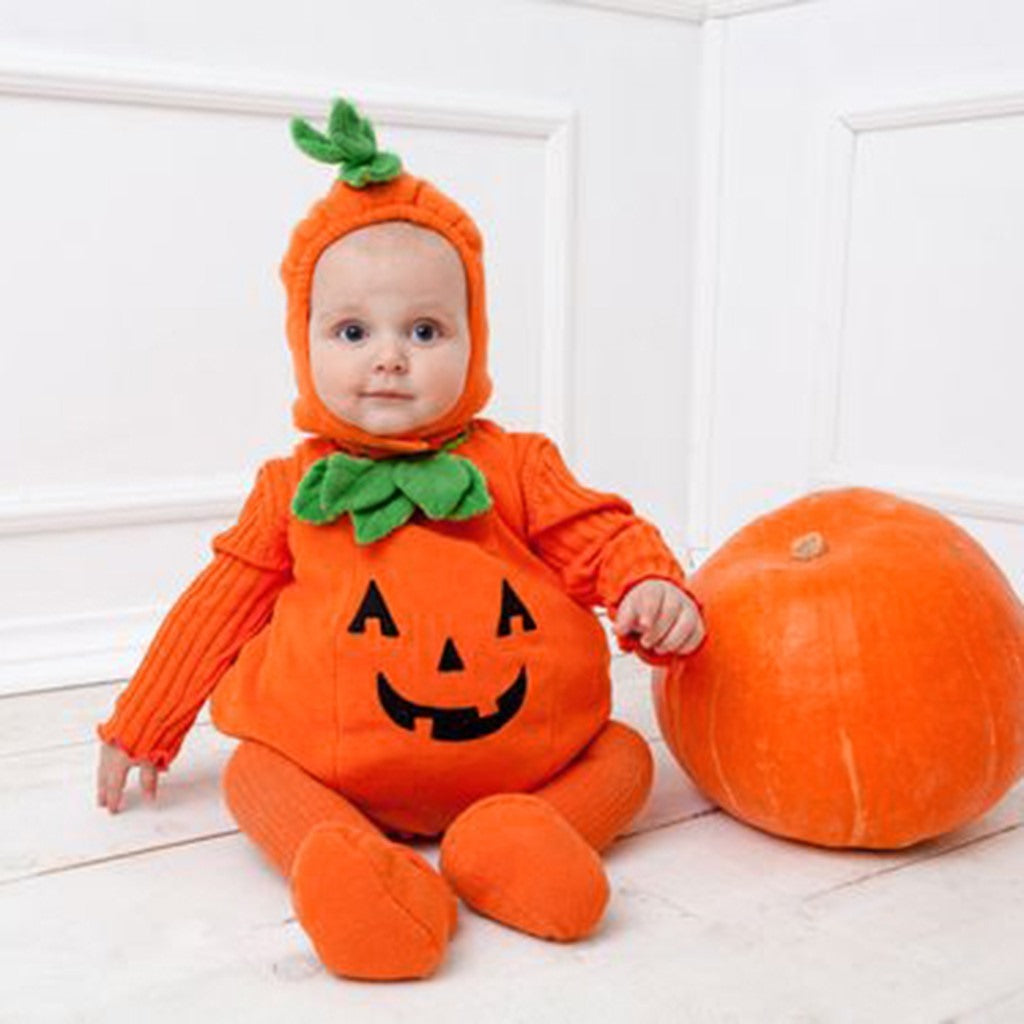Halloween Baby Costume - Pumpkin Jumpsuit