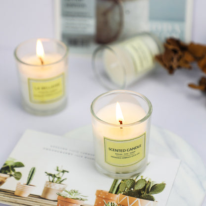 Small Glass Aromatherapy Candle