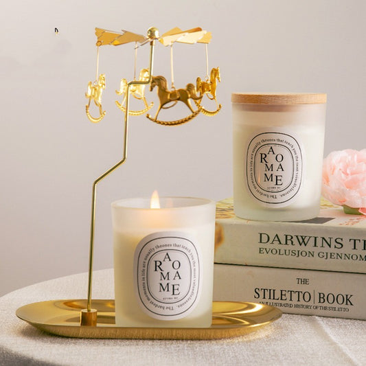 Frosted Cup Aromatherapy Candle - Various Scents