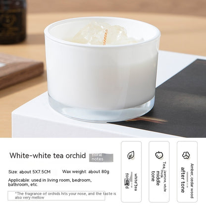 Handmade Crystal Aromatherapy Candle - Various Scents