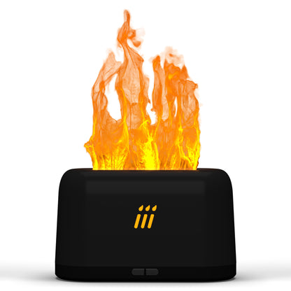 LED Flame Ultrasonic Diffuser for Essential Oils