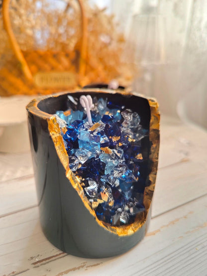 Crystal Aromatherapy Candle - Birthday Gift