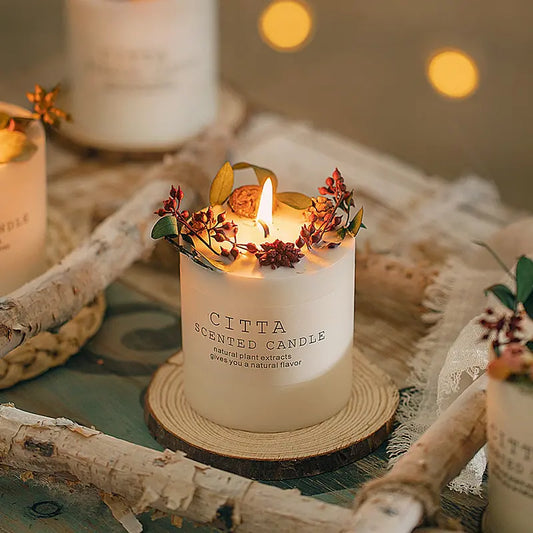Soy Wax Romantic Aromatherapy Candles