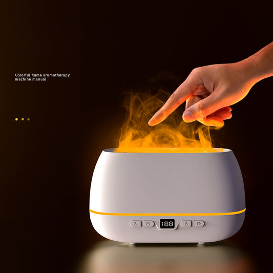 3D Flame Flame Aromatherapy Diffuser 200ml USB