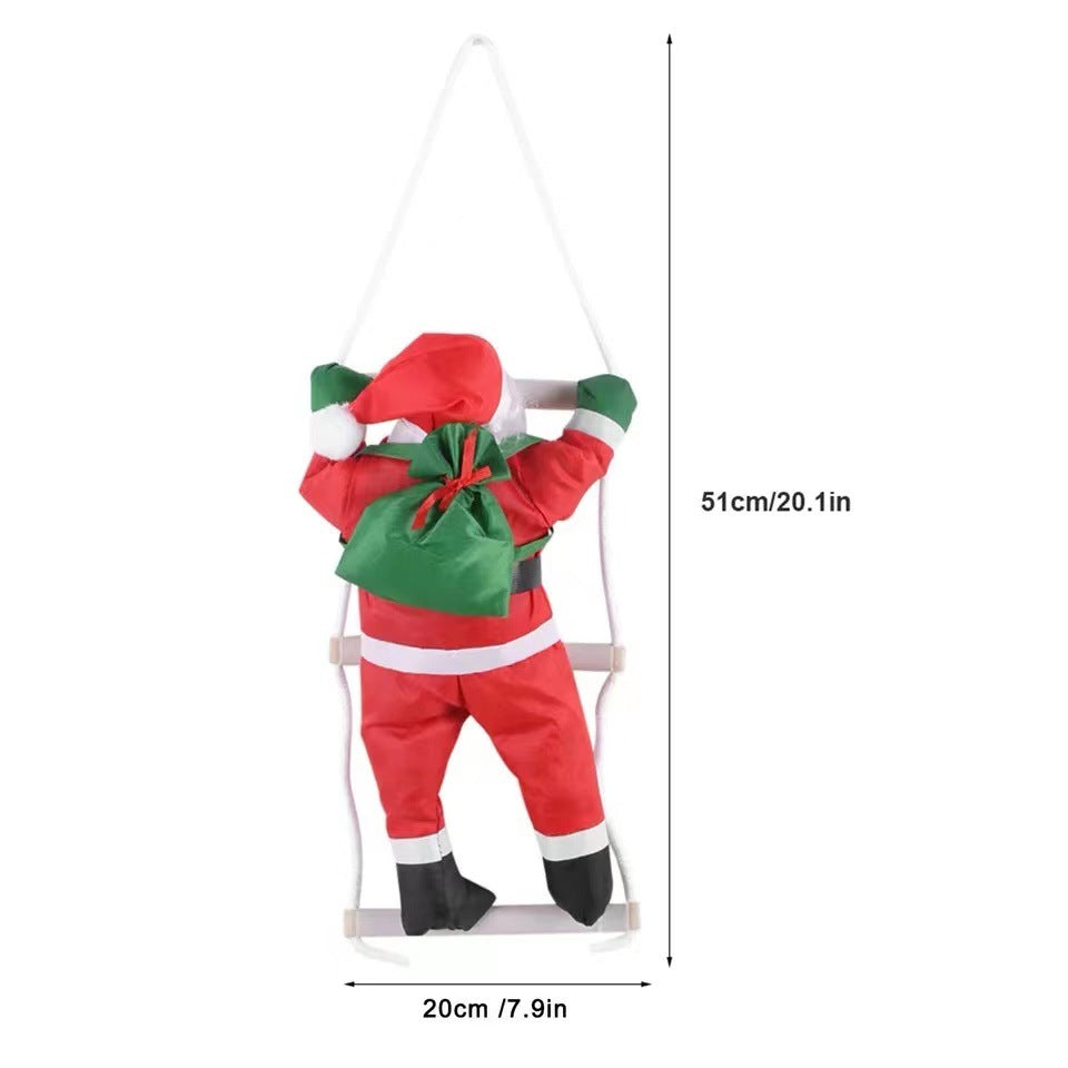Christmas Ornaments - Santa Claus Ladder