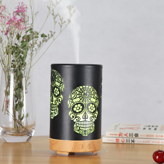 Skull Head Wrought Iron Aroma Diffuser