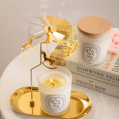Frosted Cup Aromatherapy Candle - Various Scents