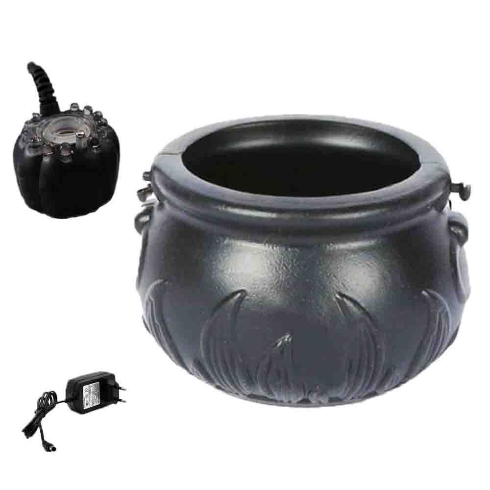Pumpkin Bucket for Halloween - Color Changing with Smoke & Lights