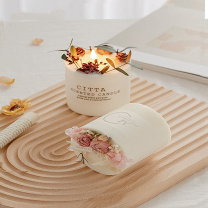 Scented Family Aromatic Soybean Candle Christmas or Birthday Gift