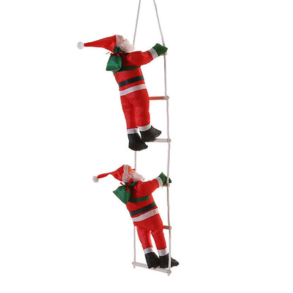 Christmas Ornaments - Santa Claus Ladder