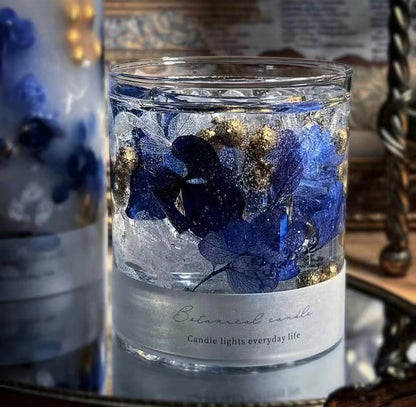 Dried Flower Rose Jelly Aromatherapy Candles