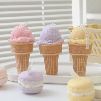 Sweet Cone Incense Candle - Various Colors