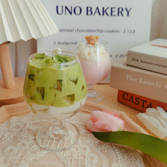 Aromatic Wine Glass Candles