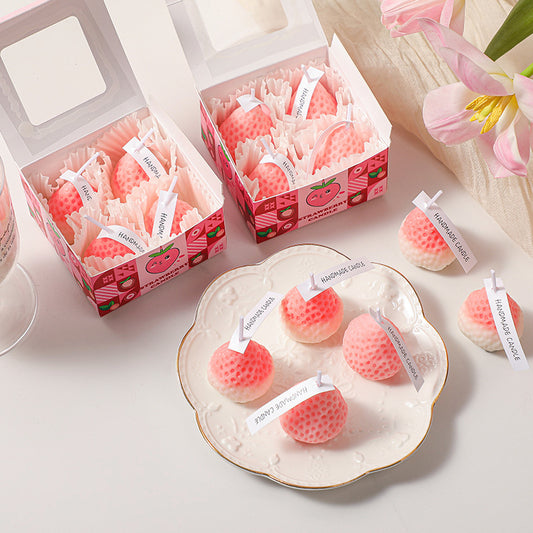 Powder Strawberry Aromatherapy Candle
