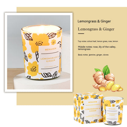 Smoke-free Aromatherapy Flower Candle - Various Scents