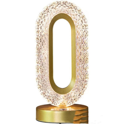 Luxury Touch Desktop Crystal Lamp