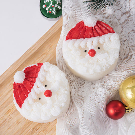 Santa Claus Aromatherapy Cake Candle