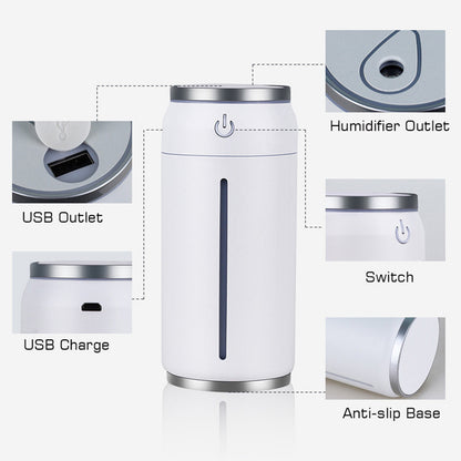 Car Humidifier/Diffuser USB - 220ML
