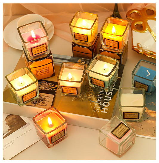 Glass Aromatherapy Candle