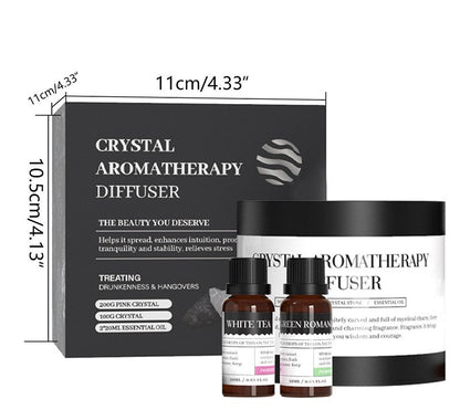 Crystal Aromatherapy Diffuser - 2 Pack Crystals